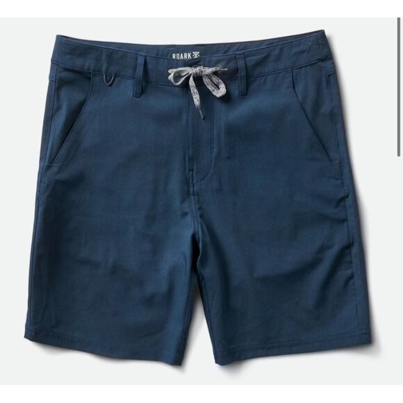 Roark Explorer Short 2.0 Size 38 Men’s Navy Blue NWT $75 8" Inseam - Picture 1 of 9